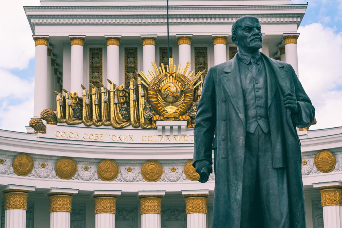 Lenin monument in VDNKh
